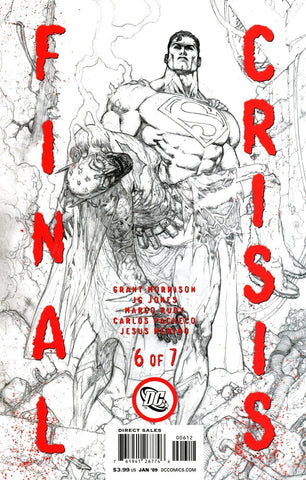 FINAL CRISIS #6 2ND PRINT VARIANT