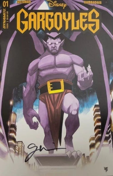 GARGOYLES #1 - 1:250 DREW MOSS VARIANT SIGNED BY GREG WEISMAN