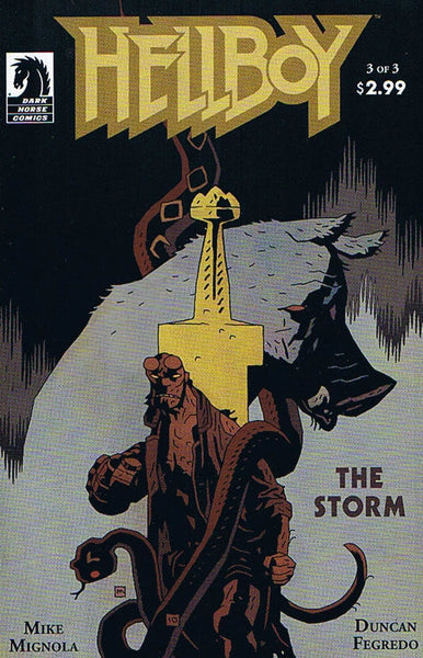 HELLBOY THE STORM - COMPLETE SERIES - 3 ISSUES