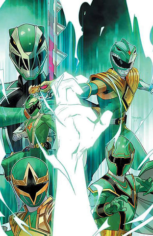 POWER RANGERS UNIVERSE 1:10 DAN MORA VIRGIN VARIANT SET