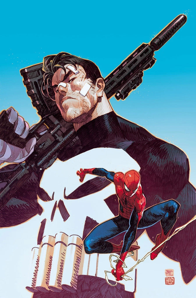 PUNISHER VS SPIDER-MAN #1 - 1:100 DIKE RUAN VIRGIN VARIANT