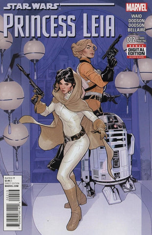 STAR WARS PRINCESS LEIA #2 - TERRY DODSON 3RD PRINT VARIANT