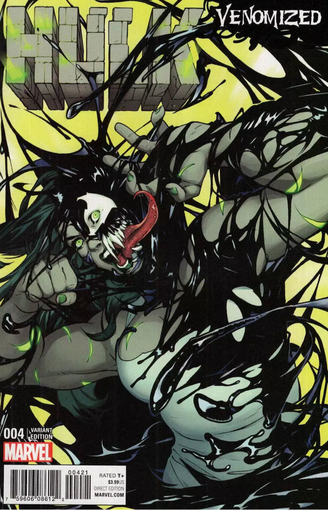 HULK #4 SHE-HULK VENOMIZED VARIANT