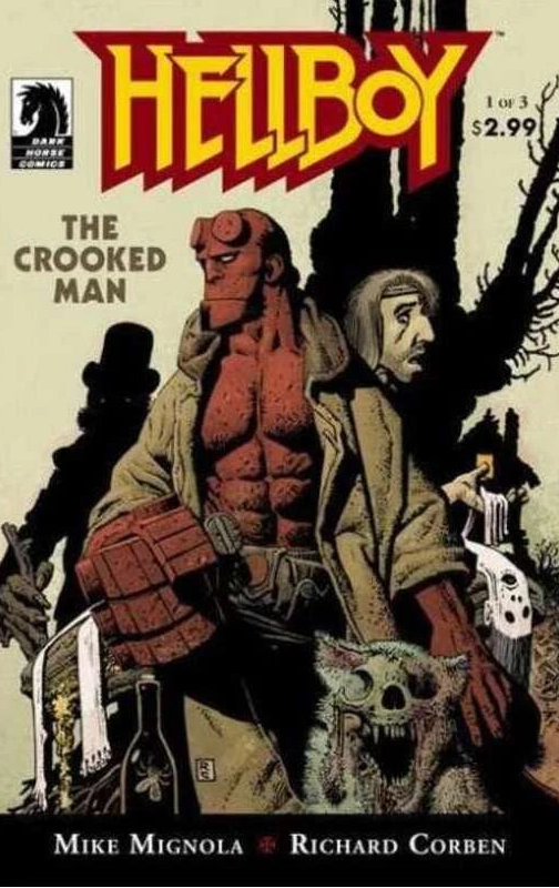 HELLBOY THE CROOKED MAN - COMPLETE SERIES - 3 ISSUES