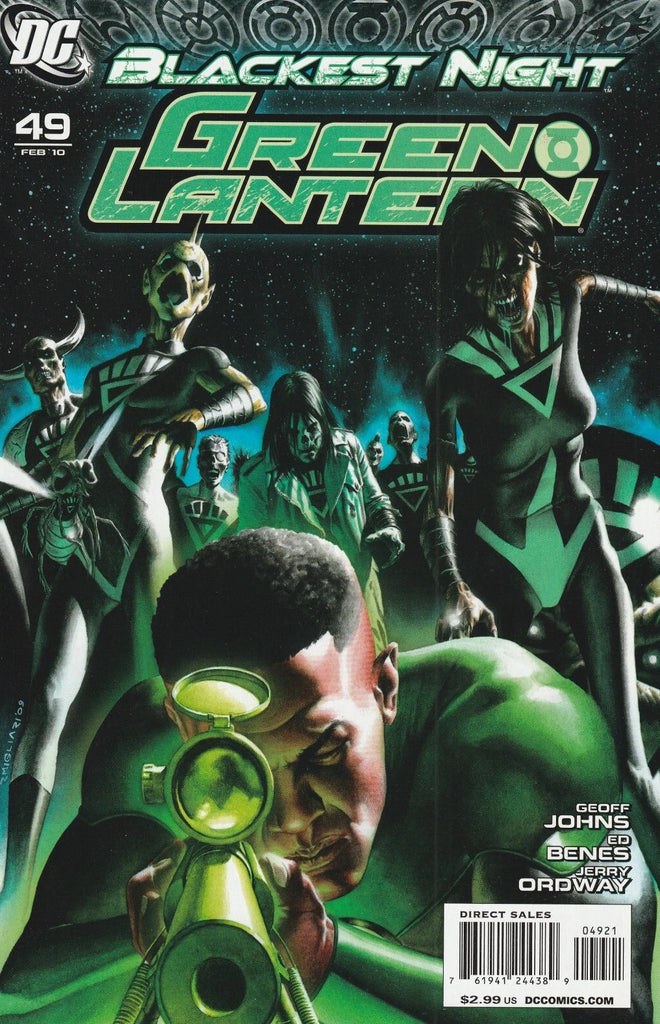 GREEN LANTERN #49 - 1:25 BLACKEST NIGHT VARIANT