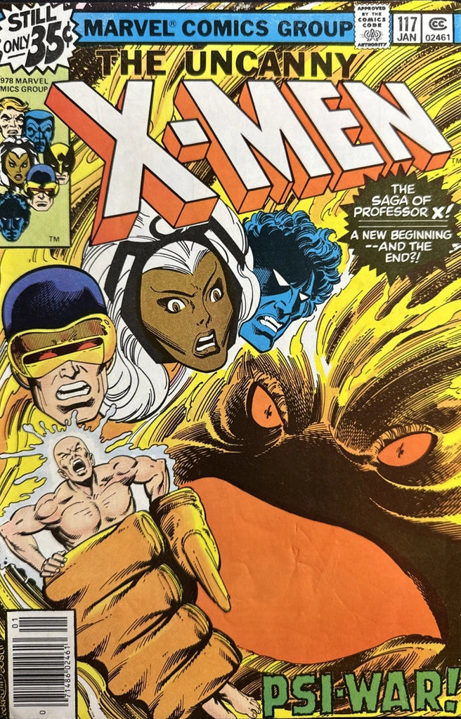 UNCANNY X-MEN #117 🔑 1ST SHADOW KING - MID-GRADE