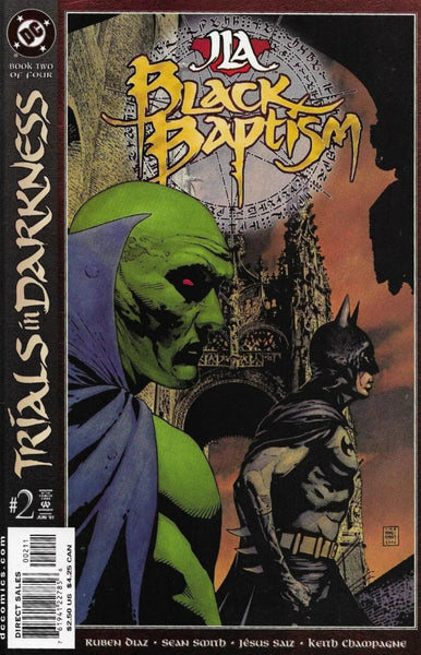 JLA BLACK BAPTISM COMPLETE SET - 4 ISSUES