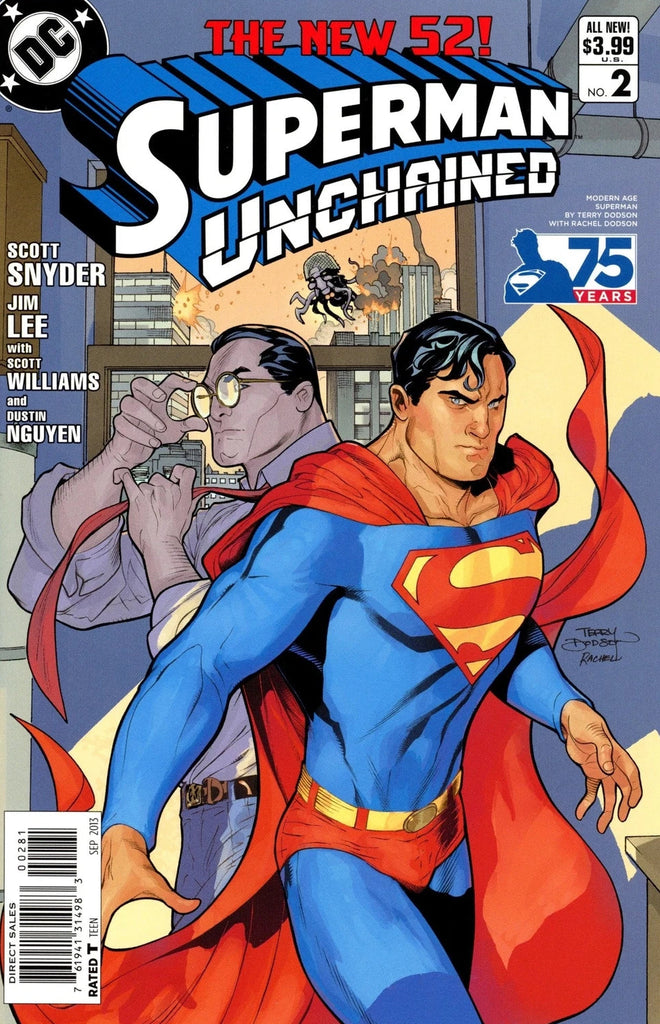 SUPERMAN UNCHAINED #2 - 1:25 TERRY DODSON VARIANT