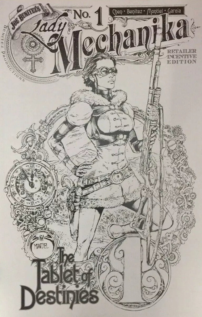 LADY MECHANIKA TABLET OF DESTINIES #1 - 1:10 VARIANT