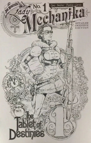 LADY MECHANIKA TABLET OF DESTINIES #1 - 1:10 VARIANT