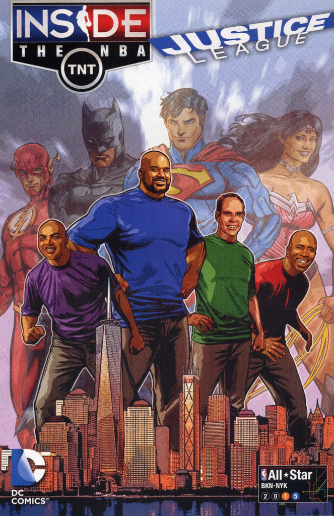 JUSTICE LEAGUE GOES INSIDE THE NBA ALL STAR EDITION