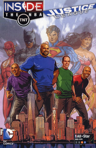 JUSTICE LEAGUE GOES INSIDE THE NBA ALL STAR EDITION