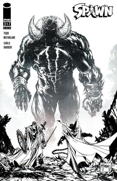 SPAWN - B&W VARIANT COVER BUNDLE - 4 ISSUES