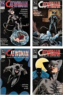 CATWOMAN #1 2 3 4 COMPLETE SERIES