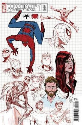 ULTIMATE SPIDER-MAN #1 - 1:10 CHECCHETTO DESIGN VARIANT