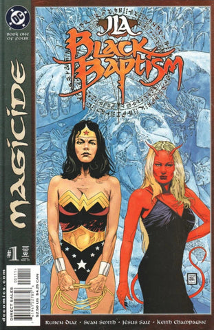 JLA BLACK BAPTISM COMPLETE SET - 4 ISSUES