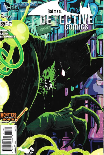 DC COMICS - MONSTERS OF THE MONTH VARIANT COVER LOT 02 - 5 ISSUES