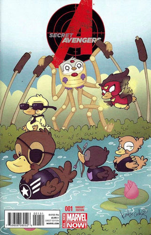 SECRET AVENGERS #1 - KATIE COOK DUCK VARIANT