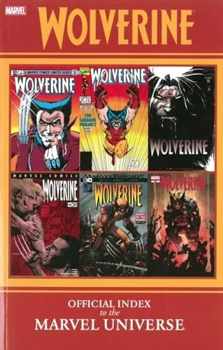 WOLVERINE OFFICIAL INDEX OF THE MARVEL UNIVERSE TPB