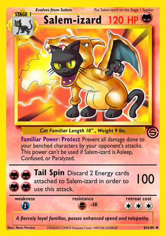 CHILLING ADVENTURES OF SALEM #1 FOIL POKEMON HOMAGE VARIANT