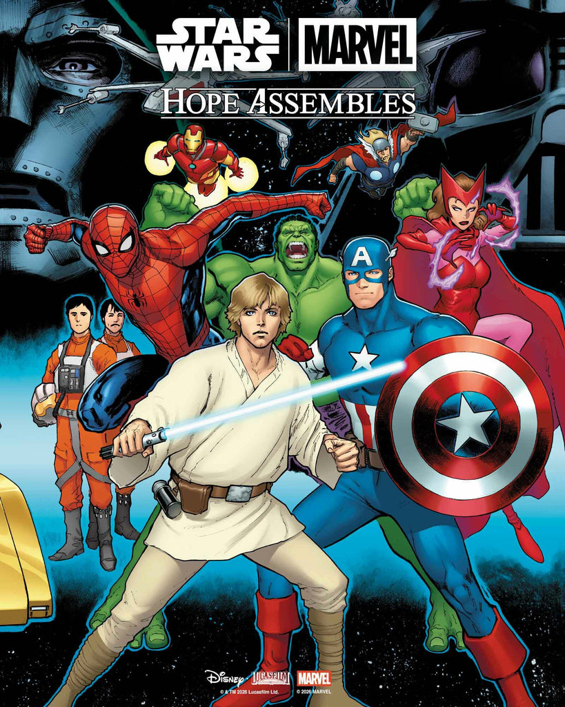 STAR WARS/MARVEL: HOPE ASSEMBLES #3 COVER A