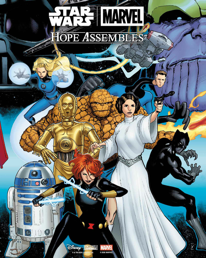 STAR WARS/MARVEL: HOPE ASSEMBLES #4 COVER A