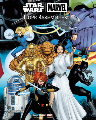 STAR WARS/MARVEL: HOPE ASSEMBLES #4 COVER A