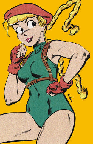 ARCHIE POP ART VARIANT COVER - BETTY AS CAMMY