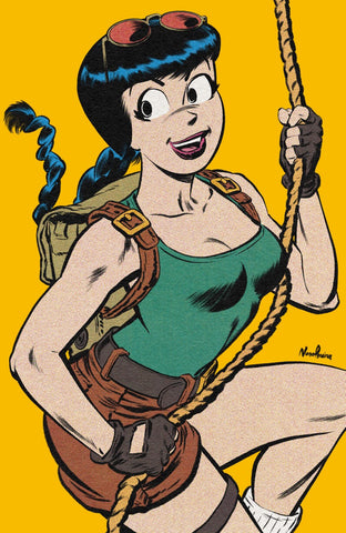 ARCHIE POP ART VARIANT COVER - VERONICA AS TOMB RAIDER