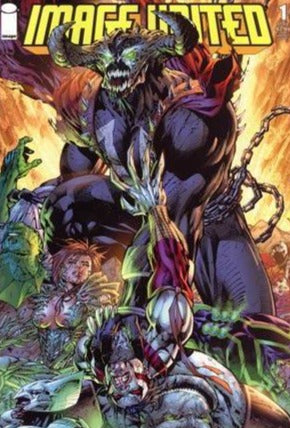IMAGE UNITED #1 JIM LEE COVER - 1ST OMEGA SPAWN