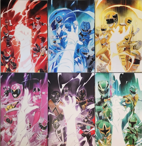 POWER RANGERS UNIVERSE 1:10 DAN MORA VIRGIN VARIANT SET