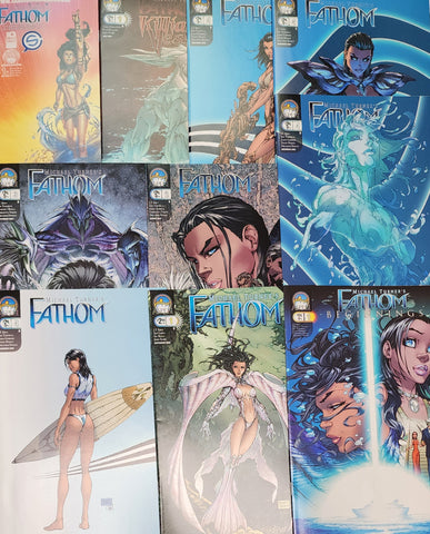 FATHOM 10 BOOK LOT