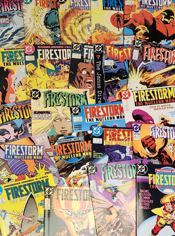 FIRESTORM - 24 BOOK LOT - 1980'S