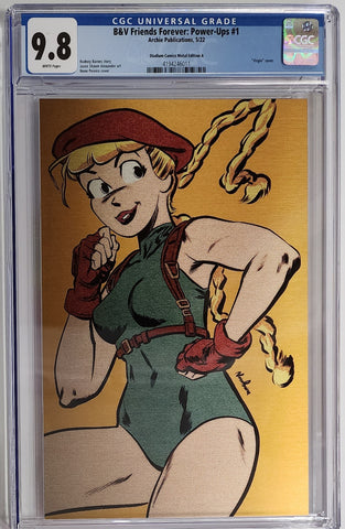 BETTY POWER UPS POP ART METAL VARIANT CGC 9.8 - ONLY 50 PRINTED