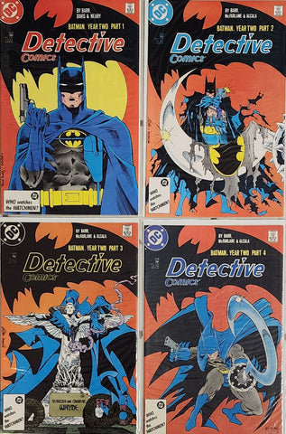 DETECTIVE COMICS #575 576 577 578 BATMAN YEAR TWO TODD MCFARLANE COVERS