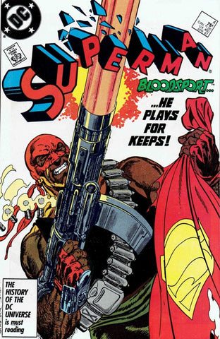 SUPERMAN #4 1st BLOODSPORT