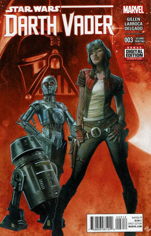 STAR WARS DARTH VADER #3 2ND PRINT VARIANT MID GRADE