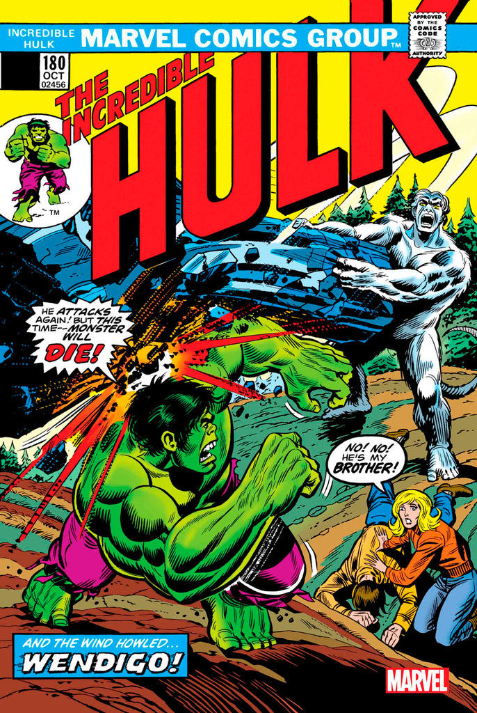 INCREDIBLE HULK #180 FACSIMILE EDITION [NEW PRINTING] PRE-ORDER