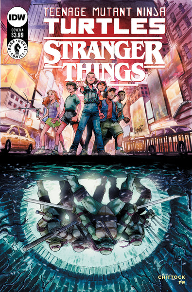 NINJA TURTLES X STRANGER THINGS #1 PRE-ORDER