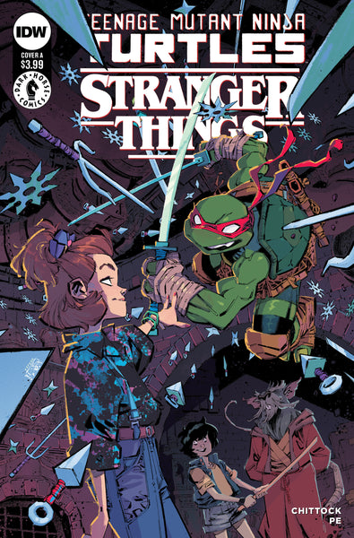 NINJA TURTLES X STRANGER THINGS #1 PRE-ORDER