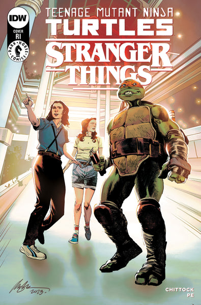 NINJA TURTLES X STRANGER THINGS #1 PRE-ORDER
