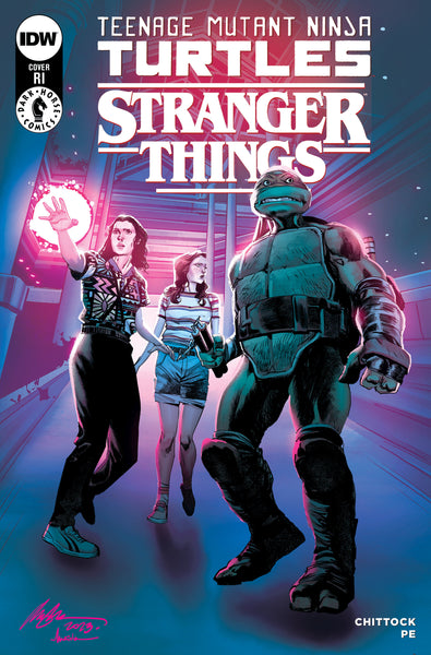 NINJA TURTLES X STRANGER THINGS #1 PRE-ORDER