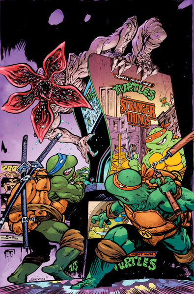 NINJA TURTLES X STRANGER THINGS #1 PRE-ORDER