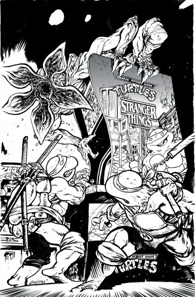 NINJA TURTLES X STRANGER THINGS #1 PRE-ORDER