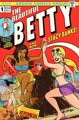 BETTY & VERONICA SURF PARTY #1 HULK 181 HOMAGE METAL VARIANT - ONLY 25 PRINTED