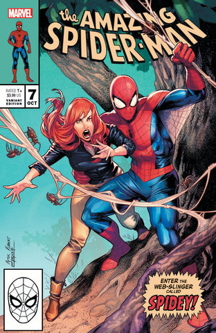 AMAZING SPIDER-MAN #7 - UNCANNY X-MEN 266 HOMAGE VARIANT COVER A