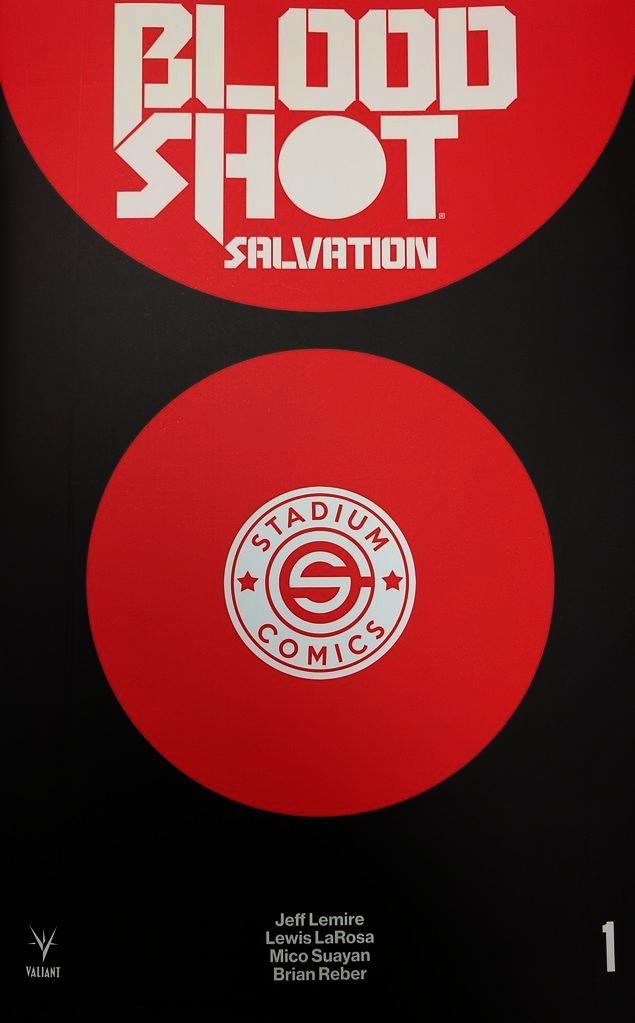Bloodshot Salvation #1 Logo Variant Cover EXCLUSIVE