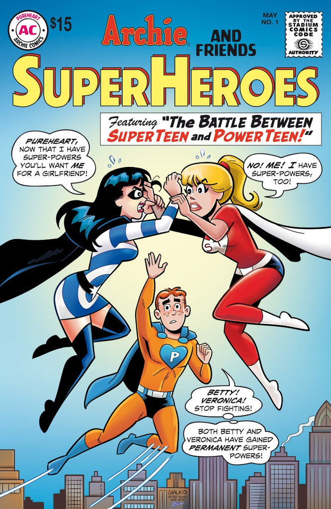 SOLD OUT - ARCHIE SUPERHEROES #1 SUPERMAN HOMAGE VARIANT COVER