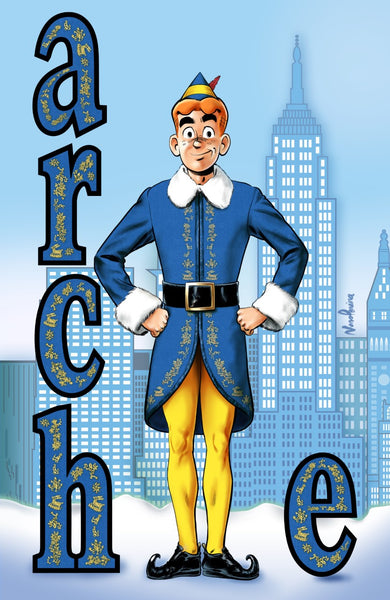 SOLD OUT - ARCHIES HOLIDAY MAGIC ELF MOVIE POSTER HOMAGE VARIANT PRE-ORDER