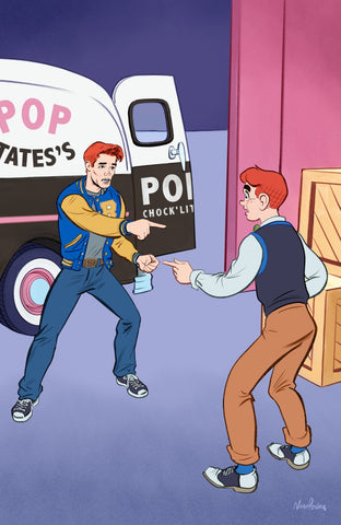 ARCHIE MEETS RIVERDALE #1 EXCLUSIVE SPIDER-MAN HOMAGE VARIANT